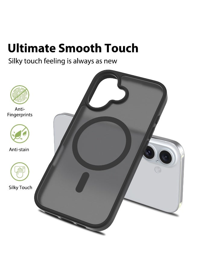 iPhone 16 Skin Feeling Case With MagSafe - Black - Image 2